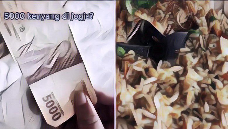 Viral! Di Jogja Ada Nasi Goreng Seharga Rp5 Ribu Bonus pemandangan Sawah, Murah Banget!