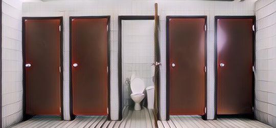 TERPECAHKAN! 5 Alasan Pintu Toilet Umum  Nggak Ketutup Sampai Bawah