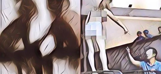 Bikin Geger! Pergoki Suaminya Gandeng Wanita Lain, Wanita Ini Emosi Sampai Buka Baju Dan Naik Ke Atap Mobil