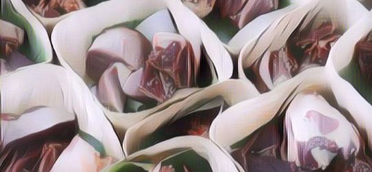 Waduh! Seorang Pria Mencuci Jeroan Daging Kurban Pakai Mesin Cuci, Ilmu Dari Mana