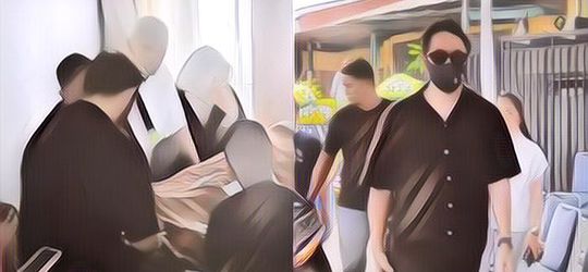 Momen Haru Jeje Govinda Bersimpuh di Depan Jenazah Sang Ibu