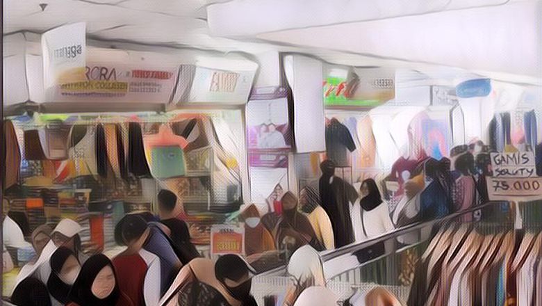 Pengalaman Pengunjung Pasar Tanah Abang Saat Beli Baju Lebaran, Ketemu Hantu Pedagang