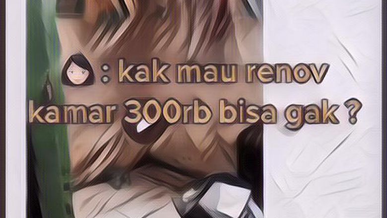 Heboh Ada Kamar Kumuh Direnovasi Budget Rp 300 Ribu, Hasilnya Bikin Syok