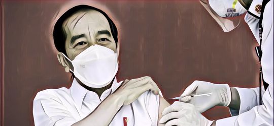 Inilah Nama-nama yang Disuntik Vaksin Covid-19 Dosis Kedua Bareng Presiden Jokowi, Raffi Ahmad Masih Ada Lho