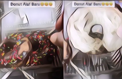 Kena Prank! Pria Ini Beli Dua Donat, Tapi Isinya Cuma Satu....