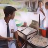 Anti Gengsi, Siswa Sekolah Ini  Berjualan Siomay Pakai Seragam SMA