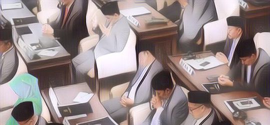 Owalah! Ternyata Ini Penyebab Anggota DPR Suka Tidur Saat Rapat Berlangsung