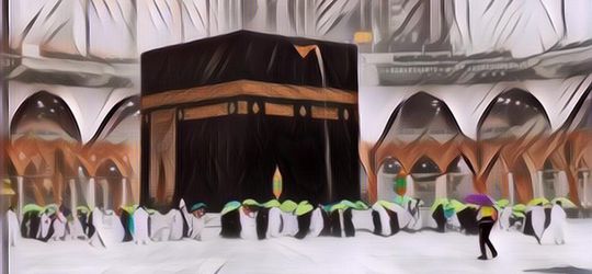 Makkah Diguyur Hujan Es Selama 3 Jam dan Dilanda Banjir