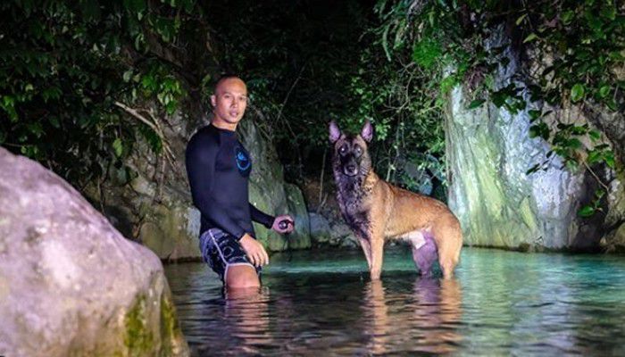 1. Anjingnya dikarantina