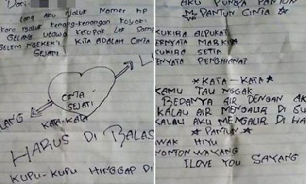 8. Masih ada yang surat-suratan ternyata 