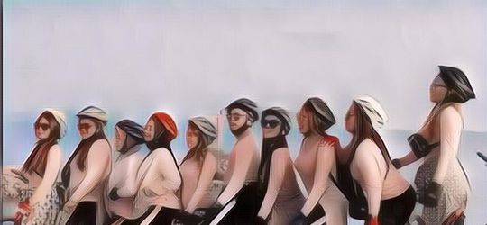 Goes Pakai Baju Ketat Di Banda Aceh, Kelompok Wanita Ini Ditangkap dan Ngaku Khilaf