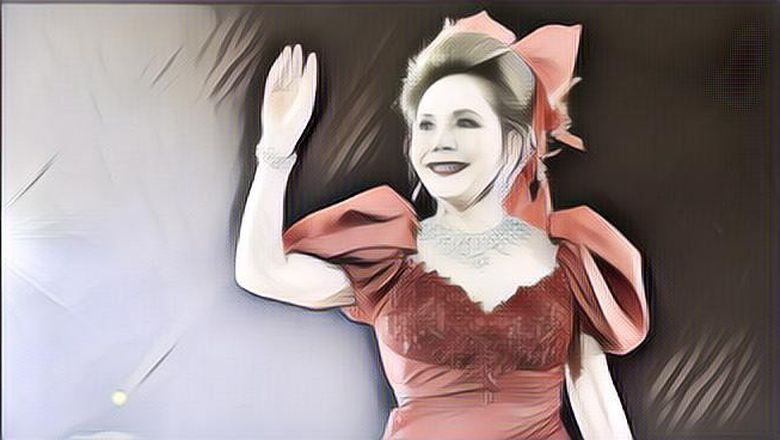 Istri Bung Karno Tampil Memukau Dengan Gaun Merah Di Ring Tinju, Tetap Cantik Meski Sudah Berusia 82 Tahun