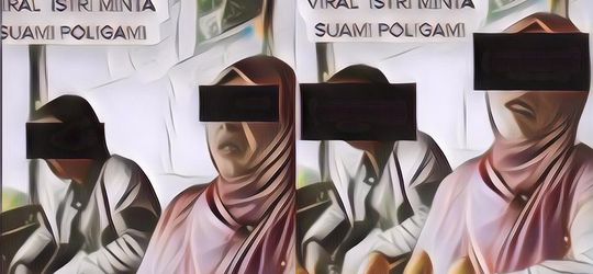 Viral Istri Yang Menyuruh Suami Poligami Karena Khawatir Tak Bisa Mengurus