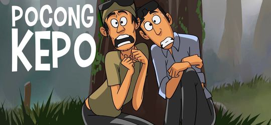 Pocong Kepo - Kartun Hantu