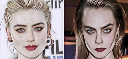 Viral Foto Amber Heard Kepergok Ciuman dengan Wanita Lesbi, Siapakah Dia?