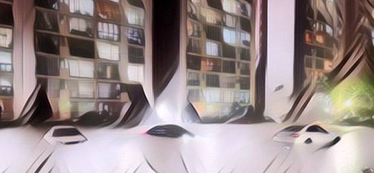 Ini Dia Sosok Pria yang Duduk Santai di Atas Mobil Saat Banjir di Korea