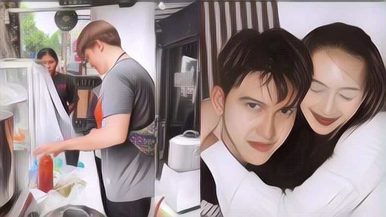 Viral Penjual Bakso Cilok Berparas Tampan Hingga Bikin Salfok, Ternyata Pernah Main FTV