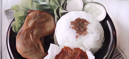 Kocak! Pesan Pecel Ayam dan Minta Lalapan Kol, Pria Ini Malah Dapat Sebonggol