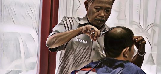 Cerita Tukang Cukur Langganan Mantan Presiden, Potong Rambut Cuma 5 Menit Tapi Dapat Bayaran Segini
