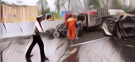 Ngeri, Ini Video Detik-Detik Sebelum Kecelakaan Beruntun Tol Cipularang