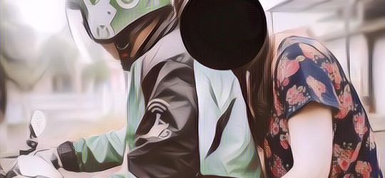 Merinding! Awalnya Asik Ngobrol, Driver Ojol Ini Gak Sadar Bawa Hantu Wanita Berhijab Yang Sudah Lama Meninggal