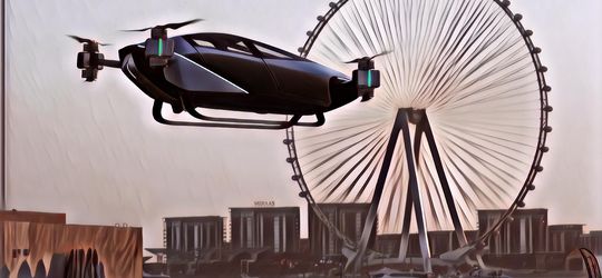 CANGGIH! Ini Dia Mobil Terbang Pertama di Dunia dan 100% Listrik!