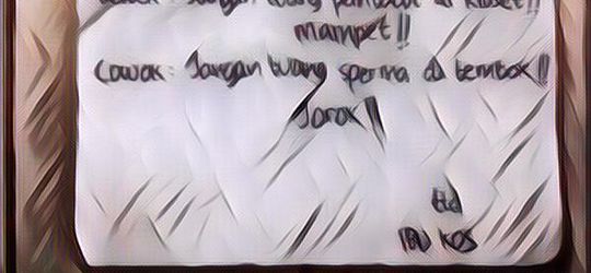 Kumpulan Peraturan Absurd di Kos-Kosan Cewek, Kreatif Banget!