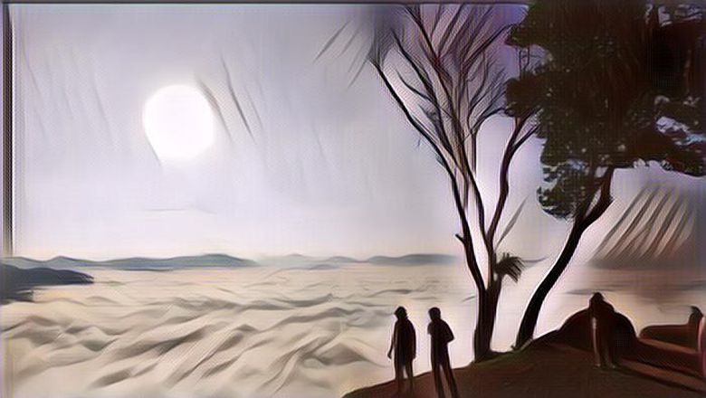 Simak yuk, Keindahan Negeri di Atas Awan Saat Pagi Hari di Desa Lolai, Toraja.