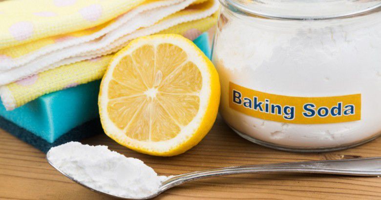 1. Baking soda dan Lemon