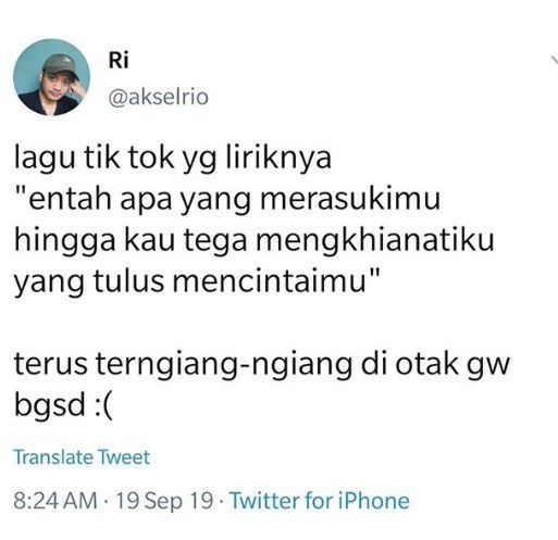 Kata-kata lucu Twitter