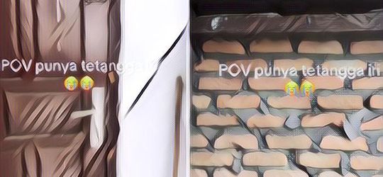 Viral Ada Tetangga Selalu Iri, Akses ke Rumah Dihalangi Tembok Tetangga