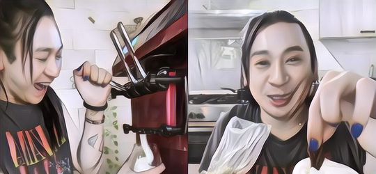 Kocak! Jovi Adhiguna Terinspirasi Sisca Kohl Bikin Es Krim Rendang Pakai Topping Dendeng Dan Kerupuk Kulit, Endingnya Sesuai Ekspektasi