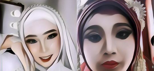 Heboh Pengantin Wanita Ini Bandingkan Makeup Saat Acara di Rumah Sendiri VS Rumah Mertua, Hasilnya Bikin Ngakak