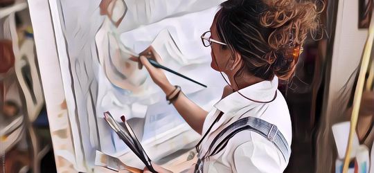 Kisah Seorang Wanita Lukis Wajah Cowok yang Ditemuinya di Mimpi Supaya Bisa Bertemu Cowok Tersebut di Dunia Nyata, Emang Bisa?