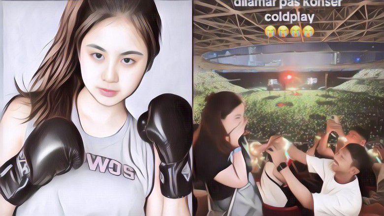 Duh So Sweetnya... Wanita Ini Dilamar Kekasih Saat Konser Coldplay Berlangsung