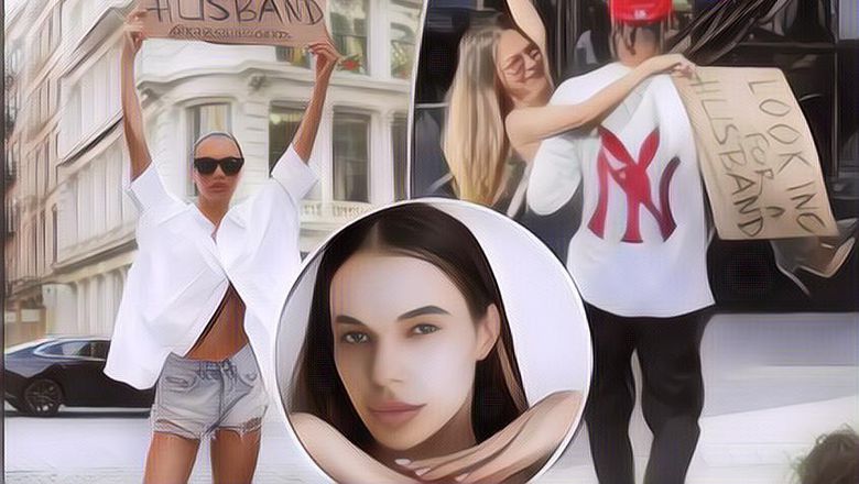 Gara-Gara Belum Dapat Suami, Wanita Ini Keliling Kota Sambil Bawa Papan Bertuliskan 'Sedang Cari Suami'