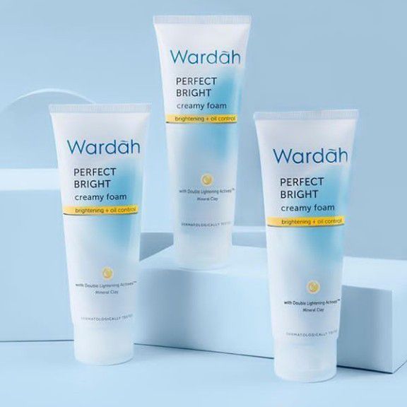 1. Wardah Perfect Bright Creamy Foam