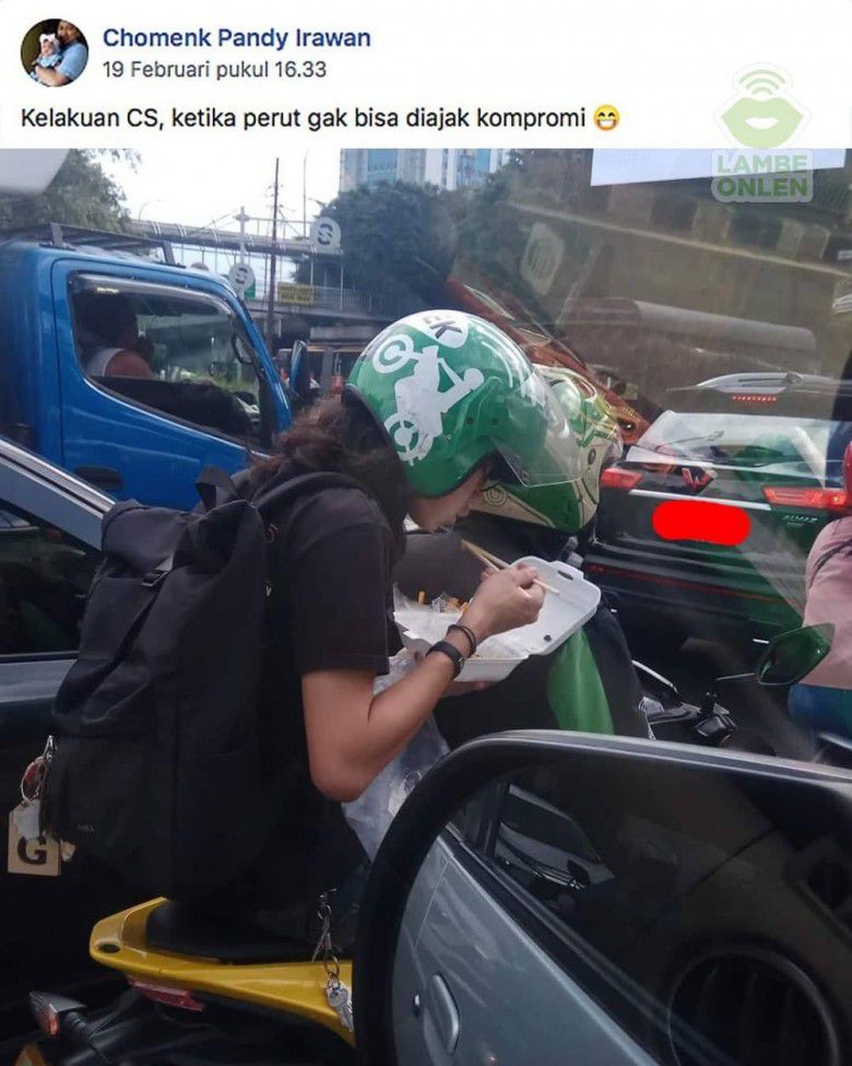 4. Kelamaan nunggu sampe rumah, mana perut udah laper