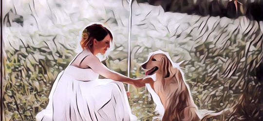 Viral, Wanita Cantik Asal India Nikahi Anjing karena Alasan Ini!