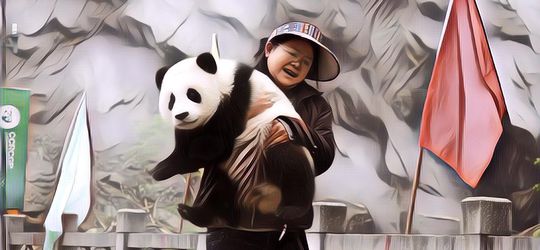 Lingkar Hitam pada Mata Panda Memudar, Apa yang Terjadi?