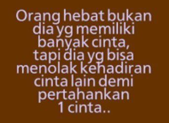 Orang hebat adalah...