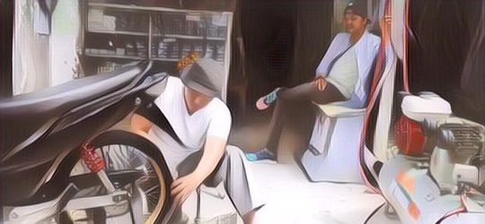 Di Luar Negeri Tidak Ada Tukang Parkir dan Tukang Tambal Ban? Ini Jawabannya