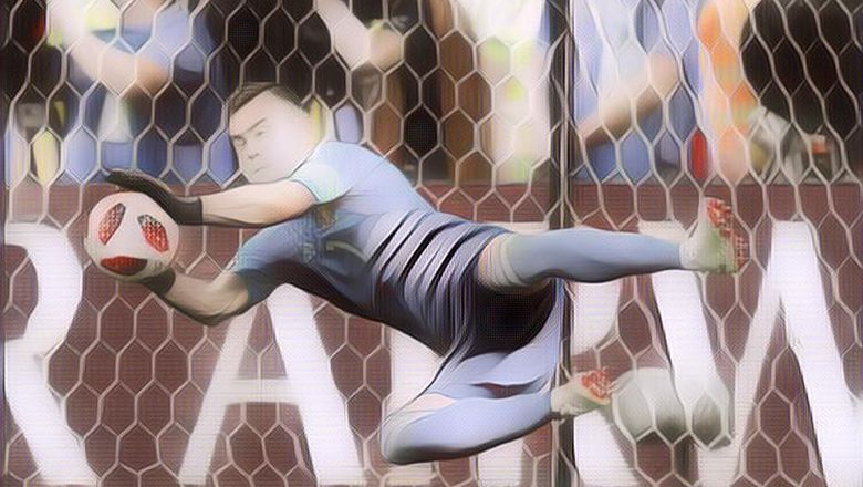 Kenapa Sih Kiper dalam Sepak Bola Suka Meludahi Sarung Tangannya?