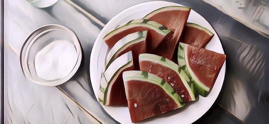 Alasan Orang Jepang Makan Semangka Pakai Garam, Ternyata Bikin Rasanya Lebih Manis Loh!