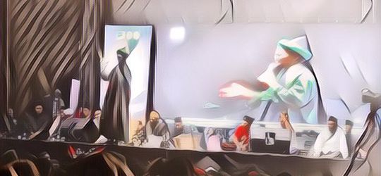 Gelar Sholawat Kebangsaan Di Grobogan, Gus Ali Gondrong Ingatkan Jamaah Agar Tidak Golput