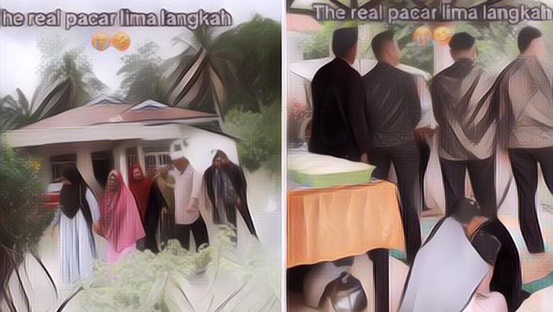 Viral Definisi Jodoh Hanya 5 Langkah, Wanita Ini Menikah dengan Tetangganya Sendiri