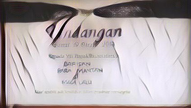 Ngeselin Banget Deh, Undangan Pernikahan Ini Bisa Bikin Tamu Mager Buat Datang