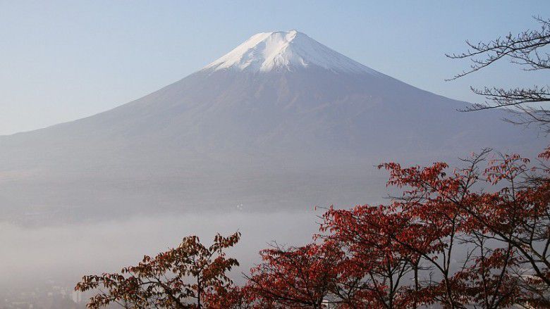 6. Gunung Fuji, Jepang