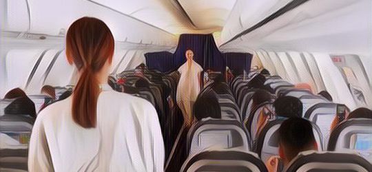 Kisah Mistis Pramugari Saat Bekerja di Penerbangan Malam Hari, Ada Penumpang Berwujud Hantu