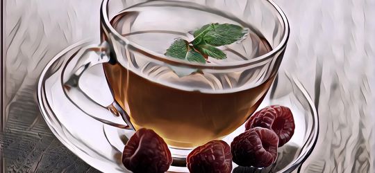 Seger Banget Buka Puasa Pakai Es Teh Rasberi, Ini Resepnya!